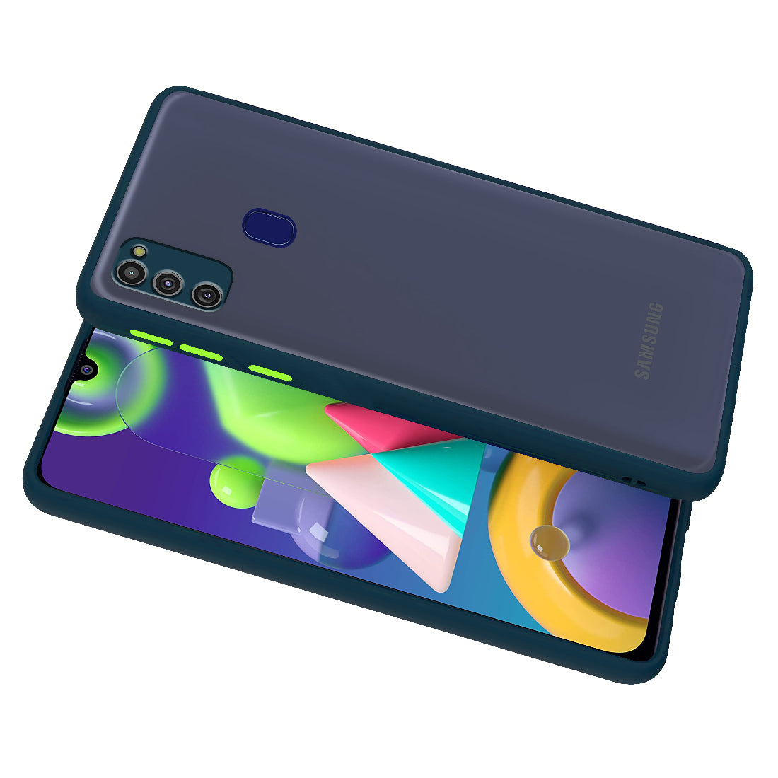 Smoke Back Case Cover for Samsung Galaxy M21 / M30s
