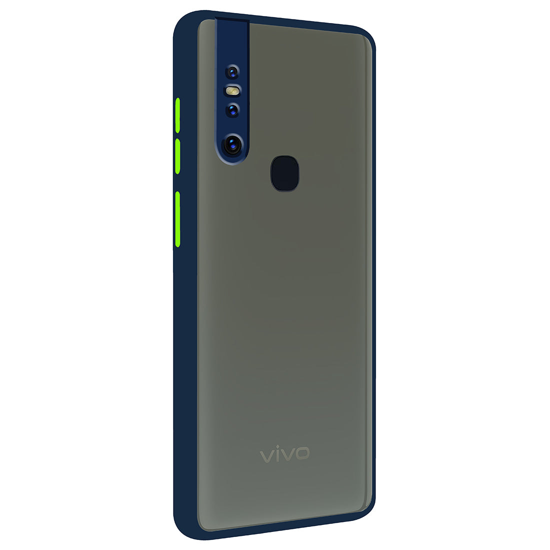 Smoke Back Case Cover for Vivo V15