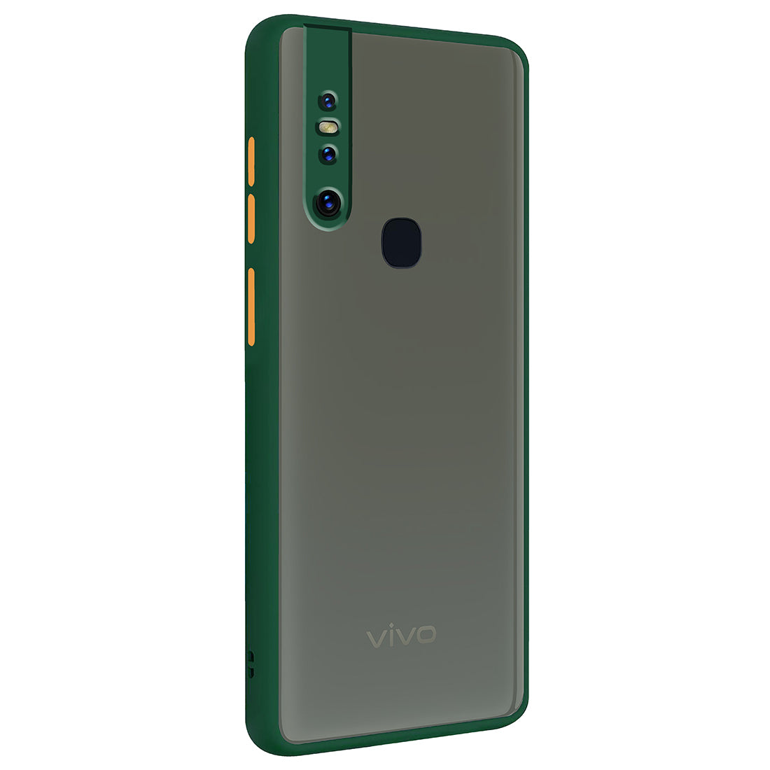 Smoke Back Case Cover for Vivo V15