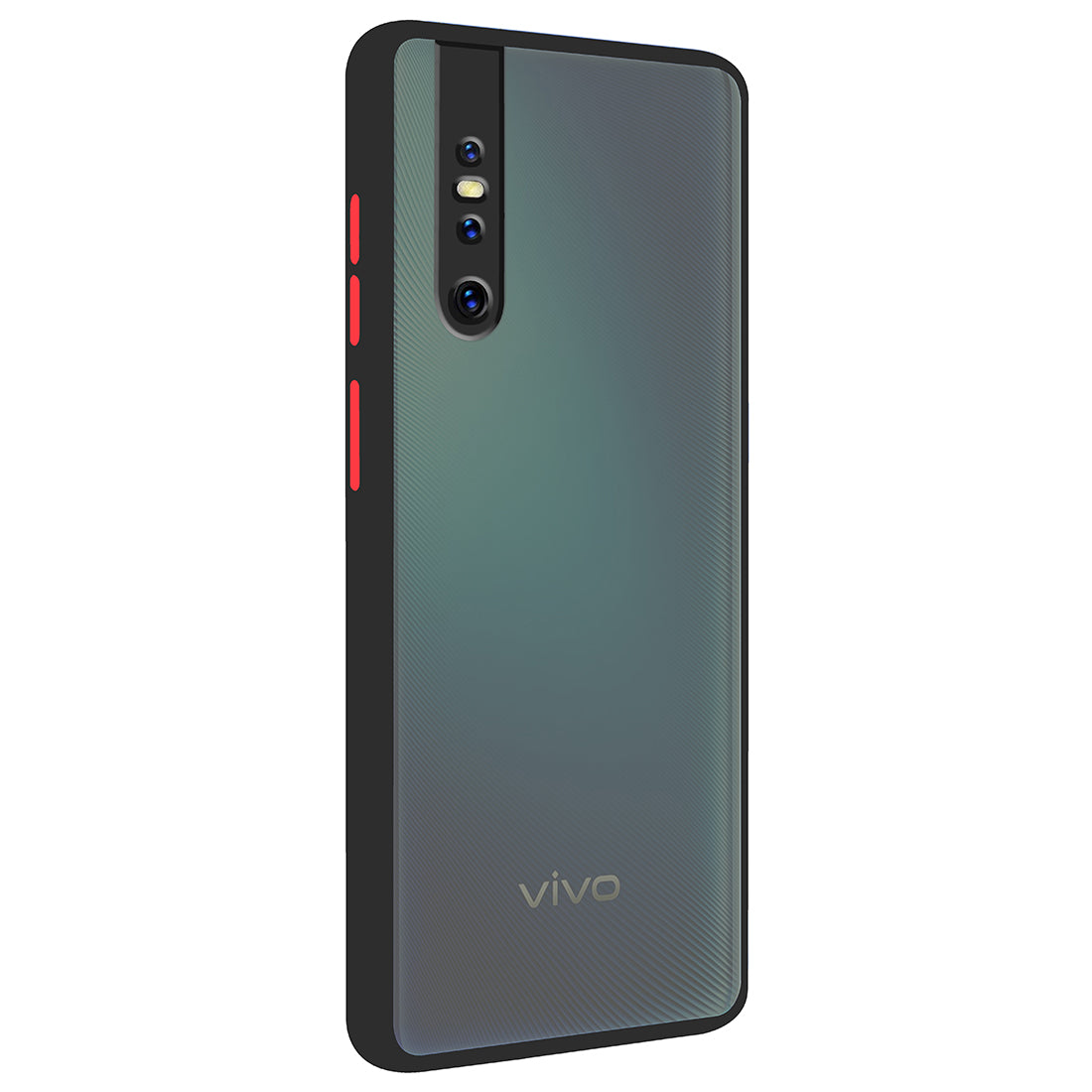 Smoke Back Case Cover for Vivo V15 Pro