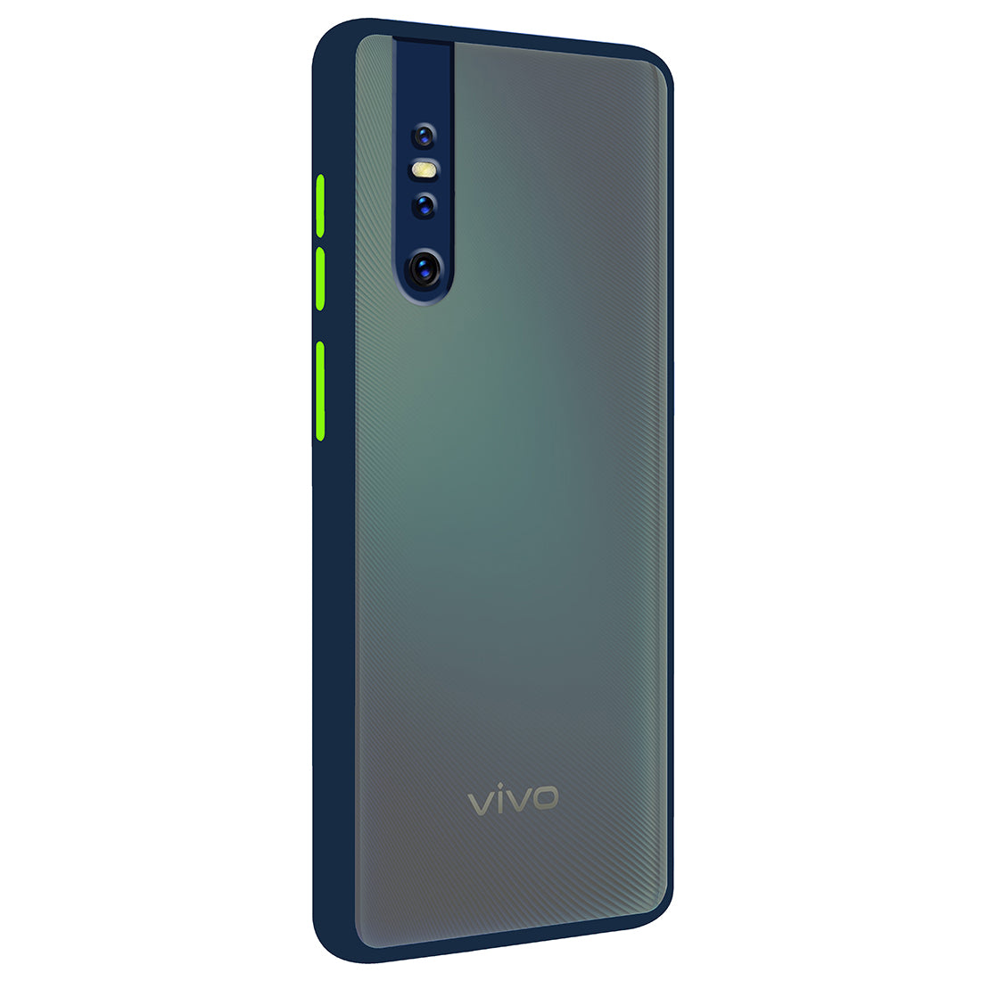 Smoke Back Case Cover for Vivo V15 Pro