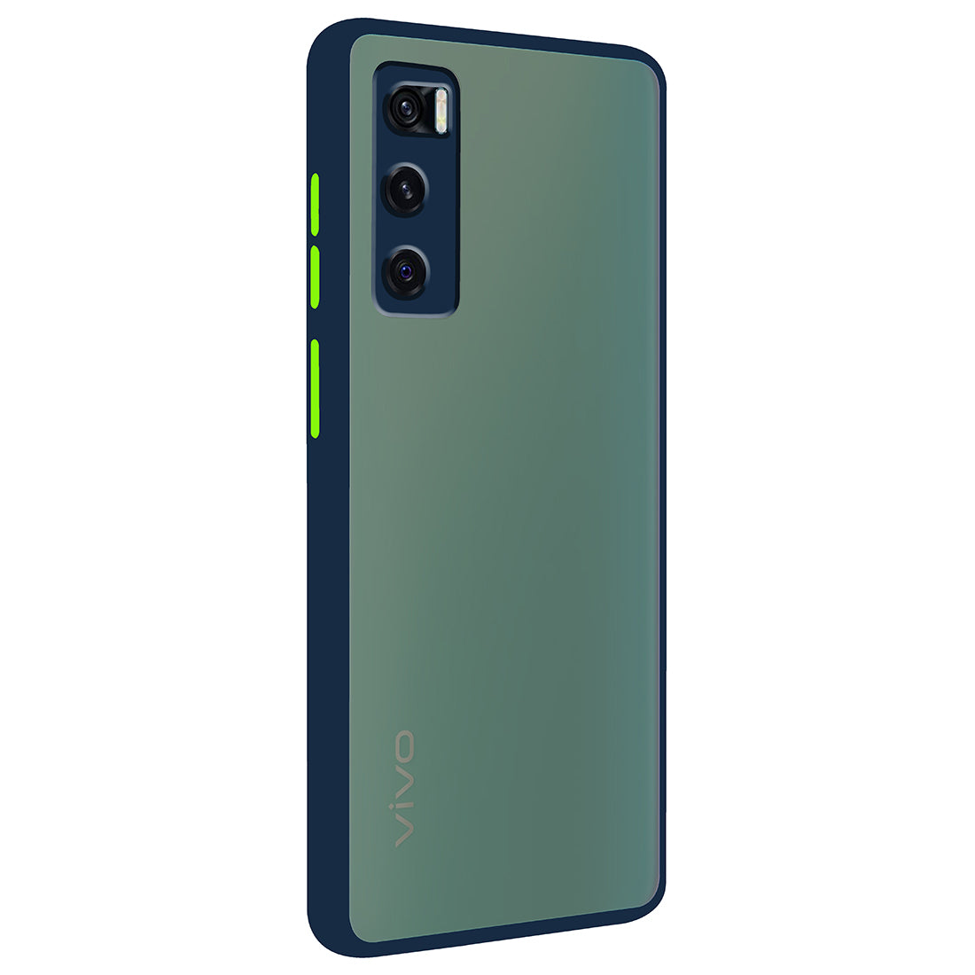 Smoke Back Case Cover for Vivo V20 SE 4G