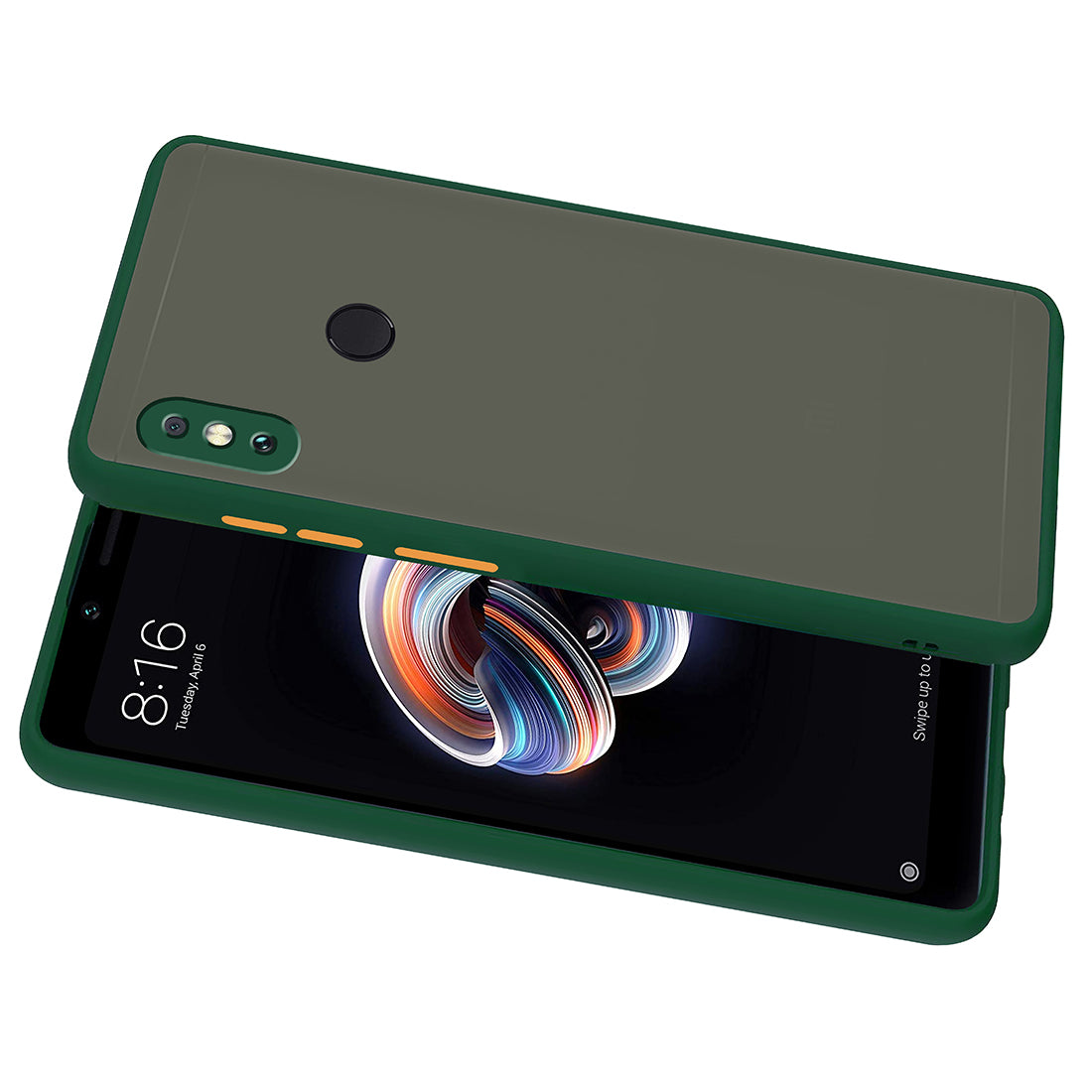 Smoke Back Case Cover for Mi Redmi Note 5 Pro