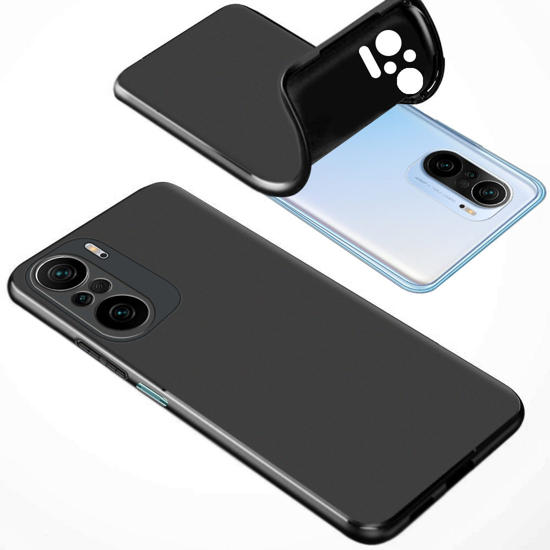 Matte Finish TPU Back Cover for Mi 11X / Mi 11X Pro / Mi Poco F3