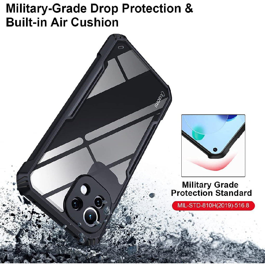 Shockproof Hybrid Cover for Mi 11 Lite