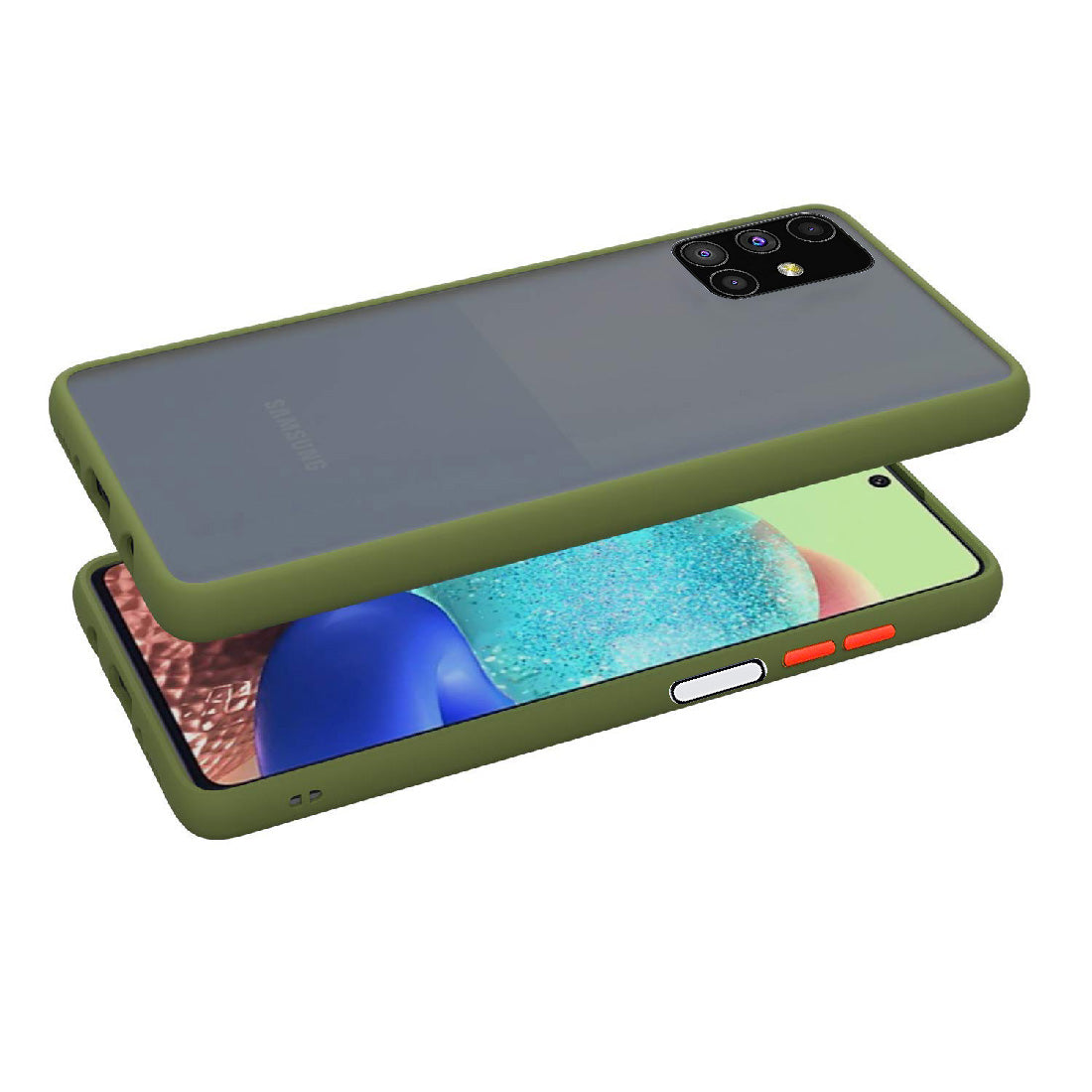 Smoke Back Case Cover for Samsung Galaxy M51 4G