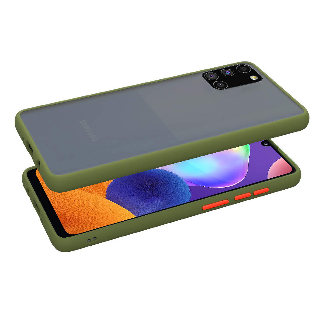 Smoke Back Case Cover for Samsung Galaxy A31 4G