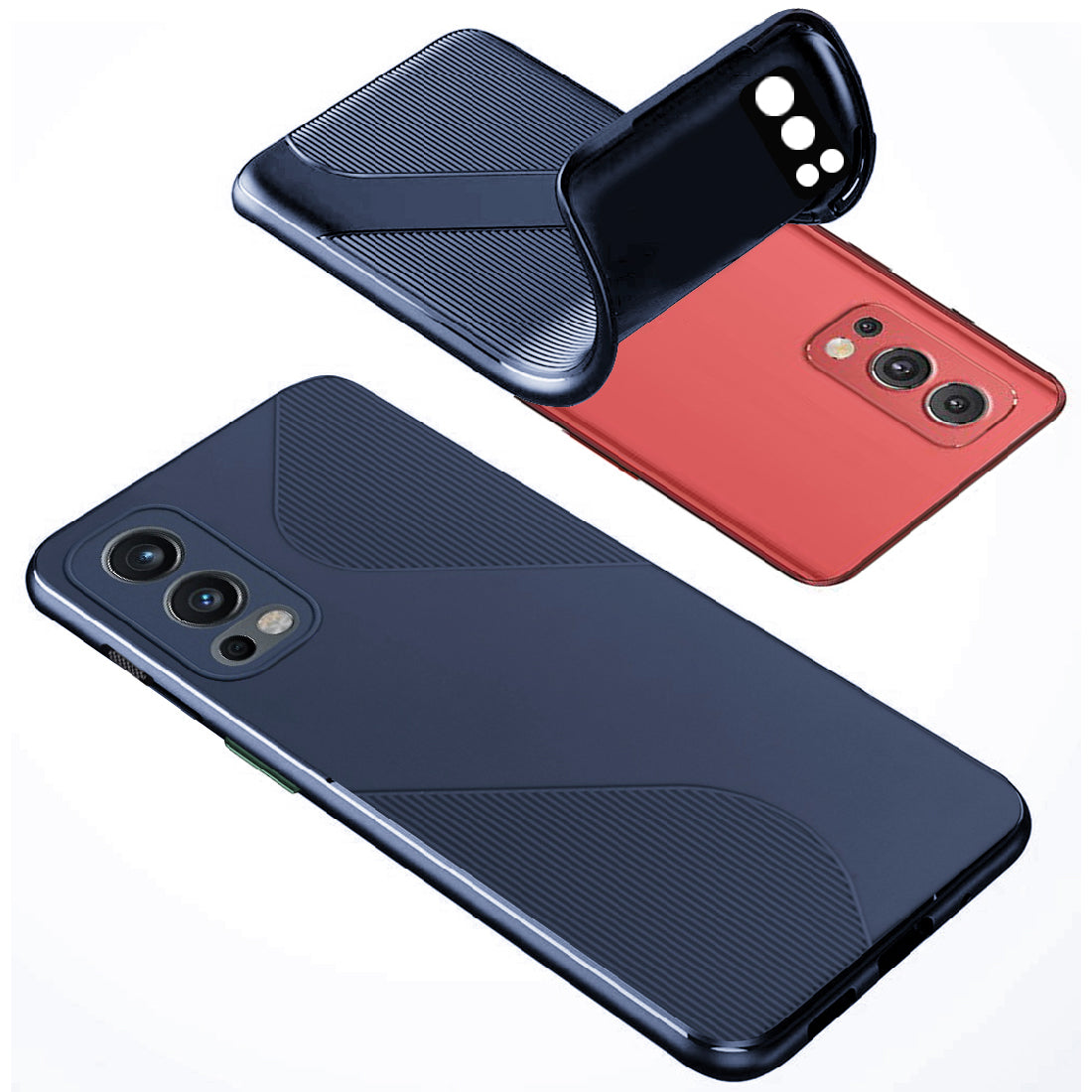 S-Style Matte TPU Back Cover for OnePlus Nord2 5G