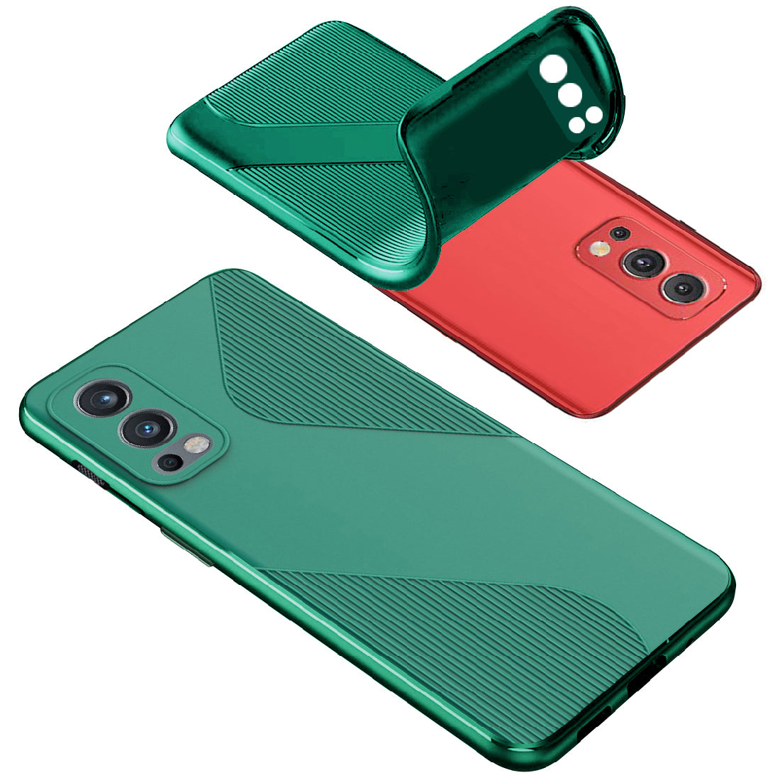 S-Style Matte TPU Back Cover for OnePlus Nord2 5G