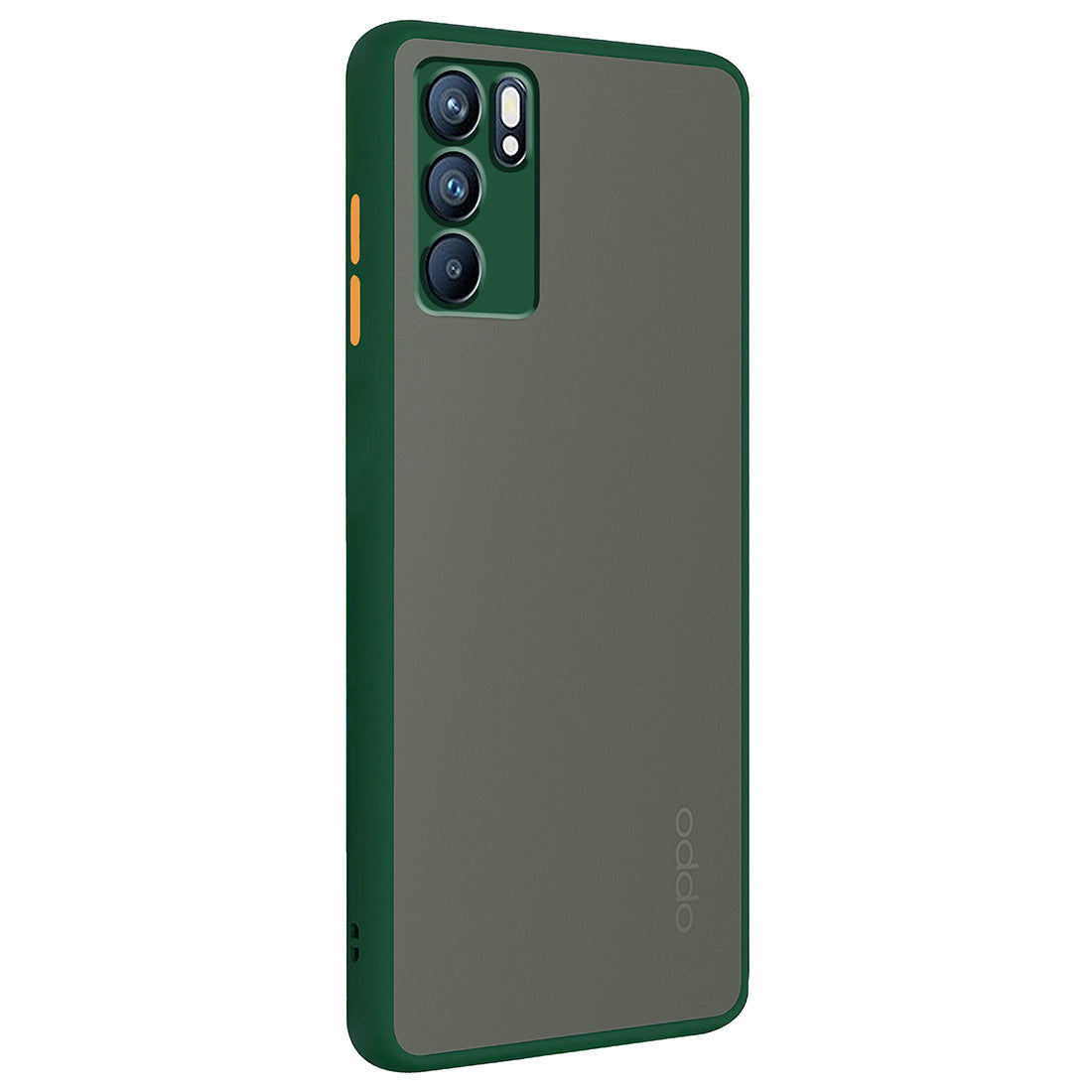 Smoke Back Case Cover for Oppo Reno6 5G