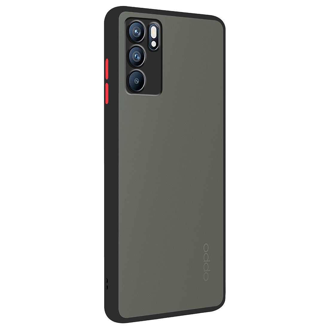 Smoke Back Case Cover for Oppo Reno6 Pro 5G