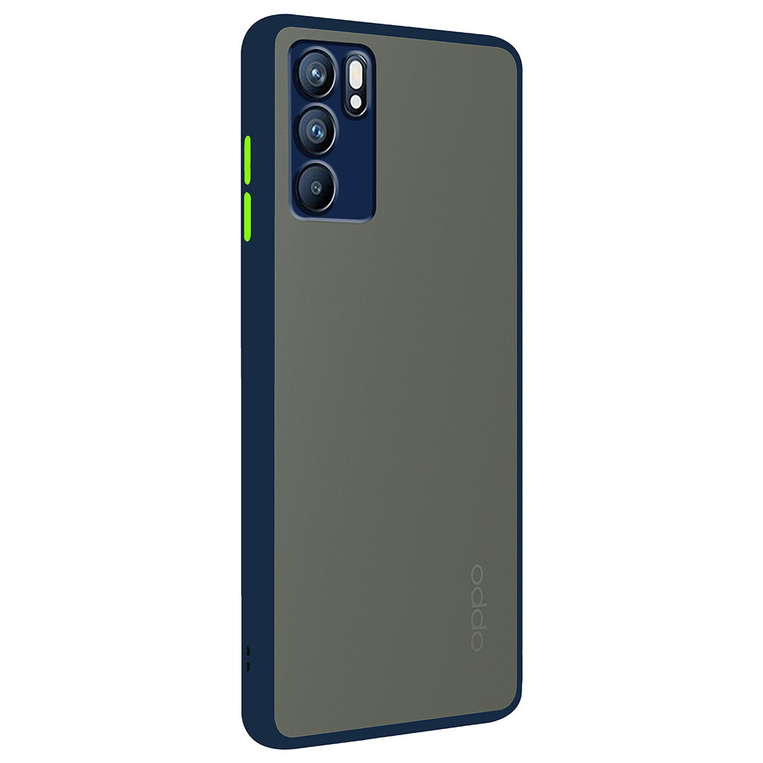 Smoke Back Case Cover for Oppo Reno6 Pro 5G