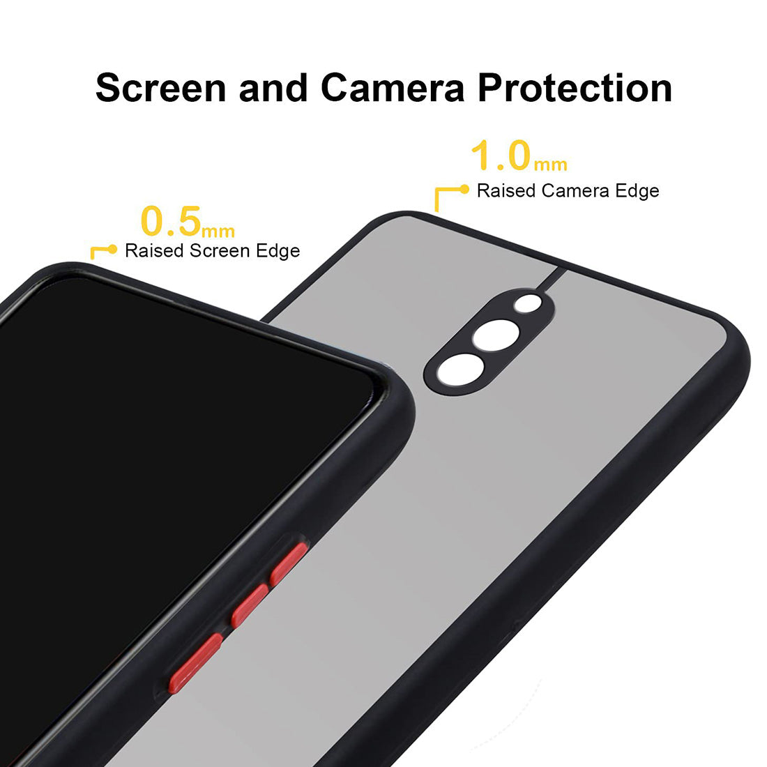 Smoke Back Case Cover for Mi Redmi 8A Dual