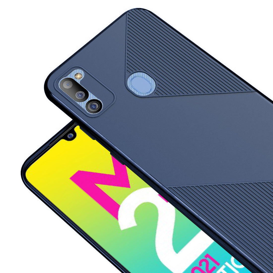 S-Style Matte TPU Back Cover for Samsung Galaxy M21 2021 Edition