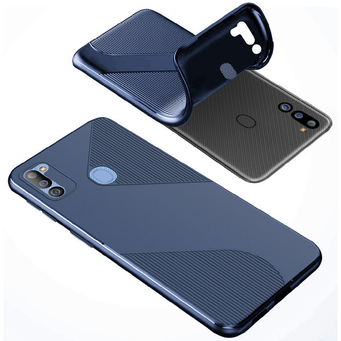 S-Style Matte TPU Back Cover for Samsung Galaxy M21 2021 Edition