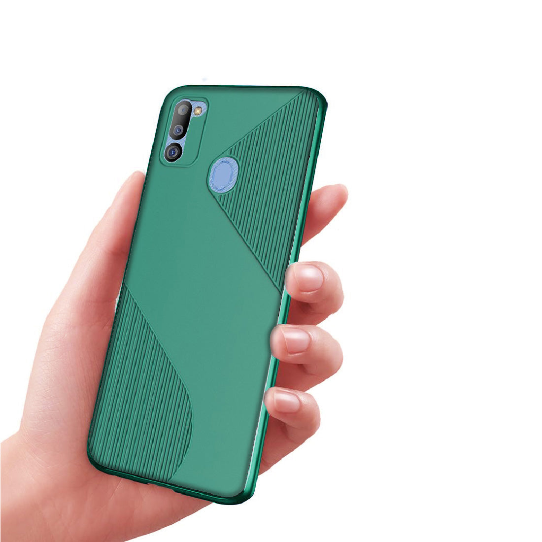 S-Style Matte TPU Back Cover for Samsung Galaxy M21 2021 Edition