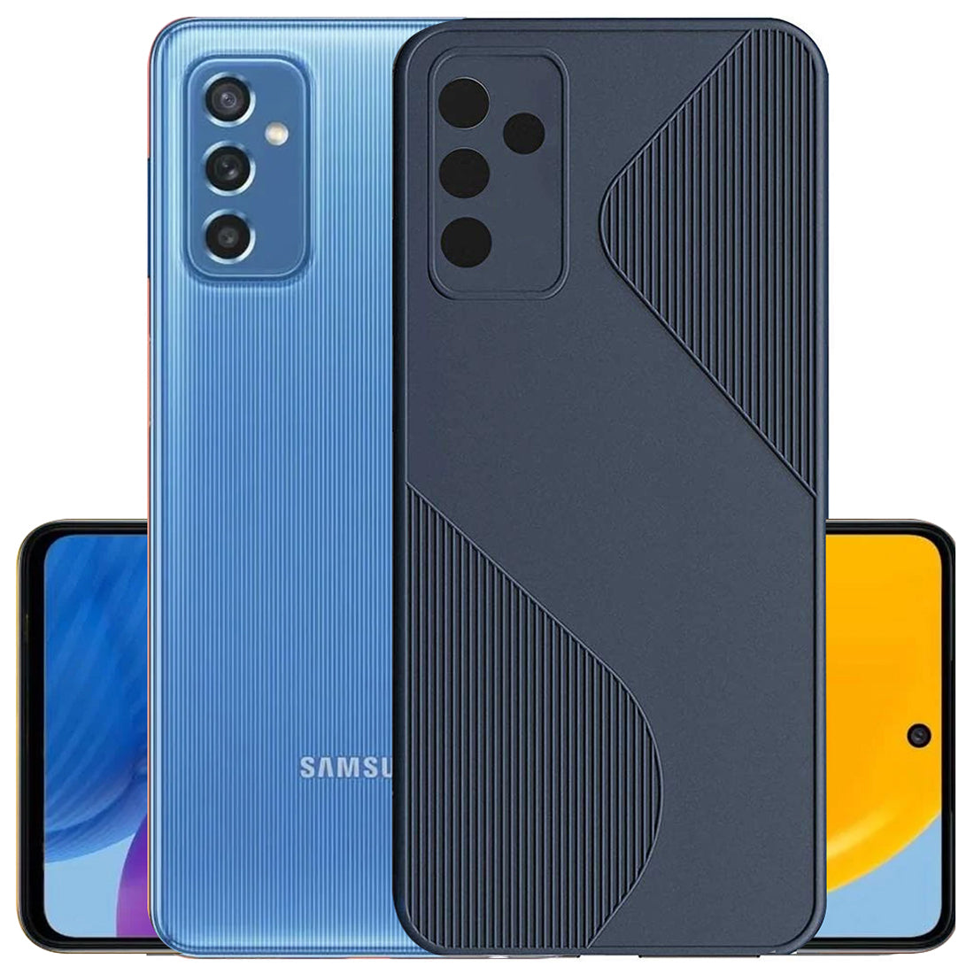 S-Style Matte TPU Back Cover for Samsung Galaxy M52 5G