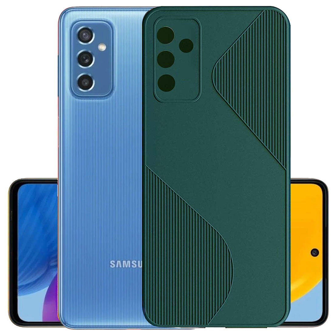 S-Style Matte TPU Back Cover for Samsung Galaxy M52 5G