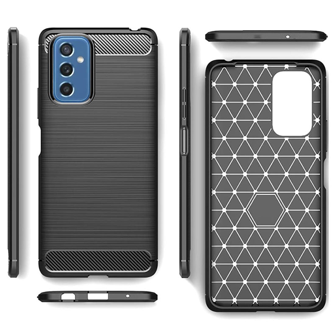 Carbon Fiber Case for Samsung Galaxy M52 5G