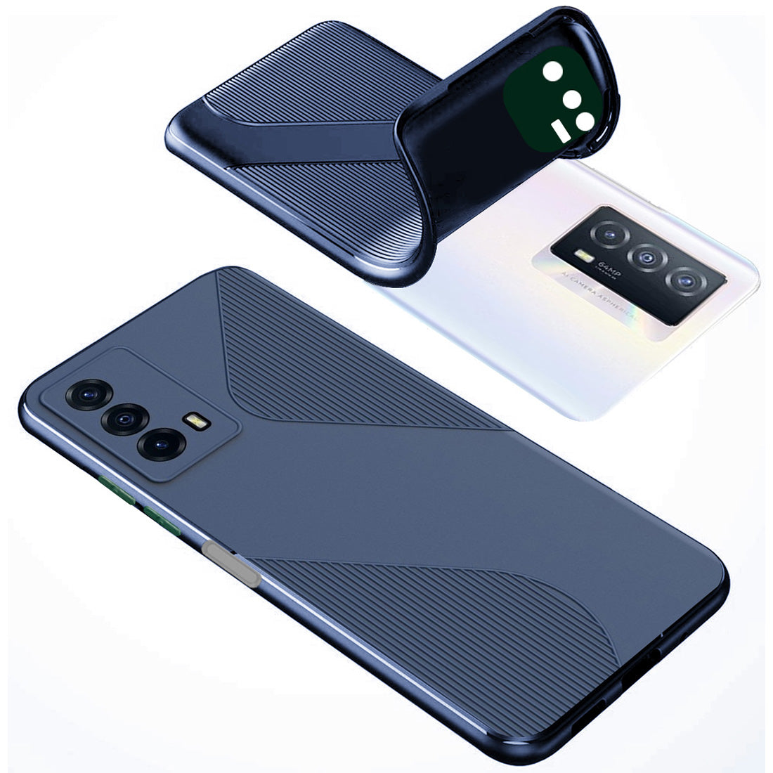 S-Style Matte TPU Back Cover for iQOO Z5 5G