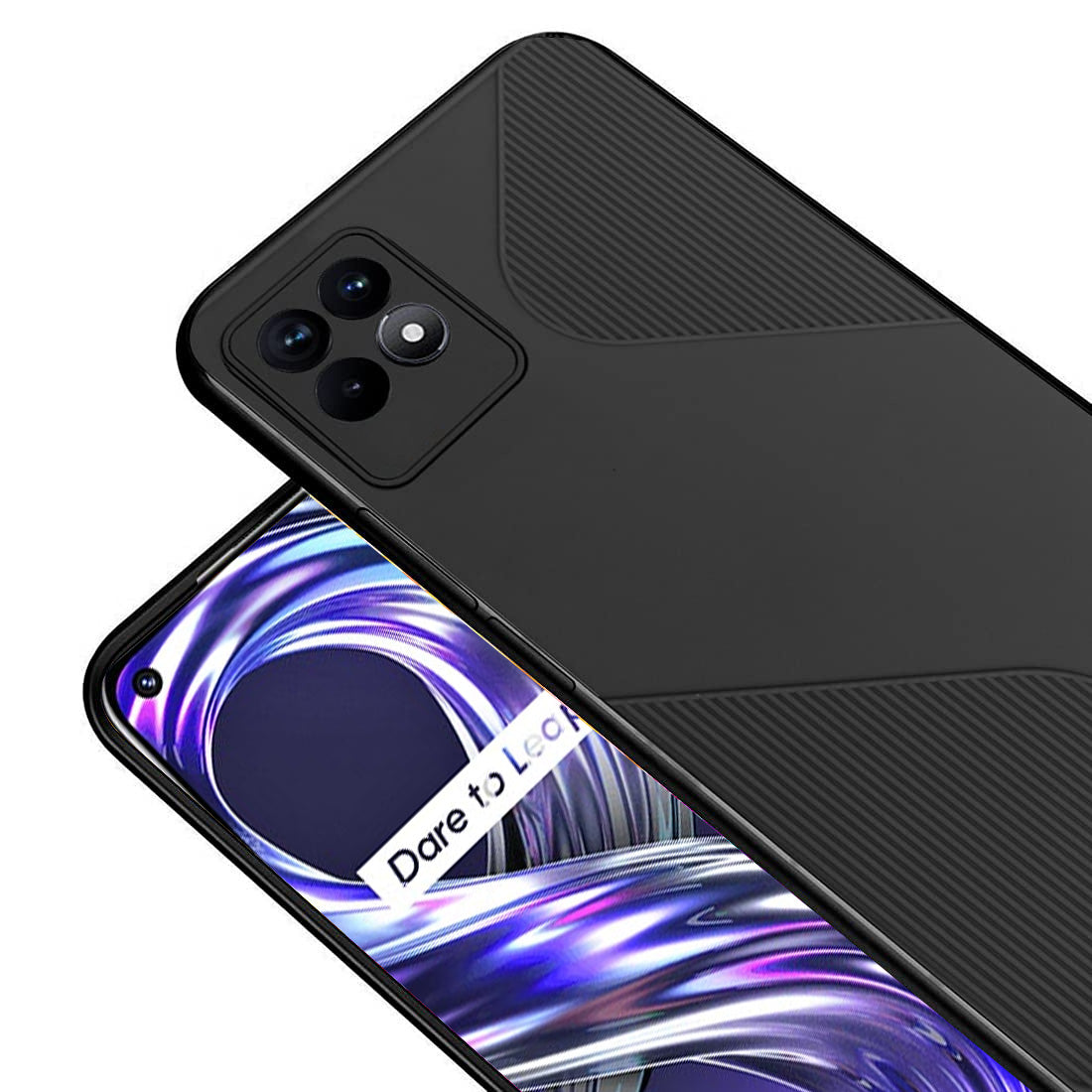 S-Style Matte TPU Back Cover for Realme 8i