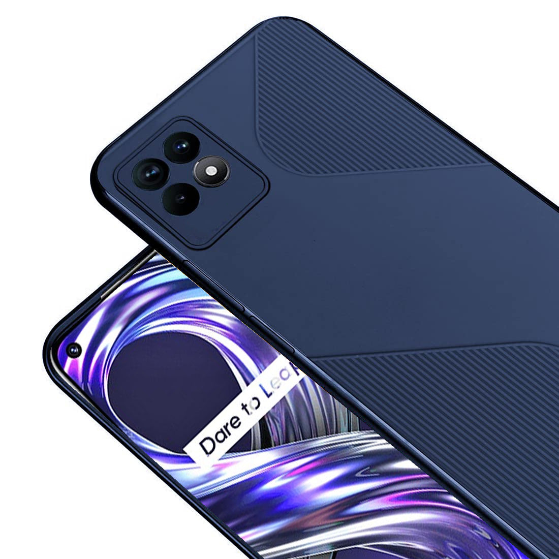 S-Style Matte TPU Back Cover for Realme 8i
