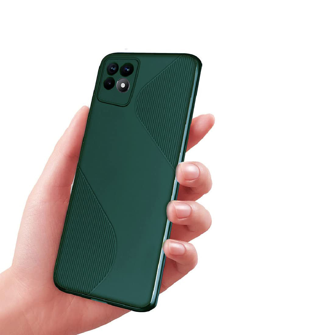 S-Style Matte TPU Back Cover for Realme 8i