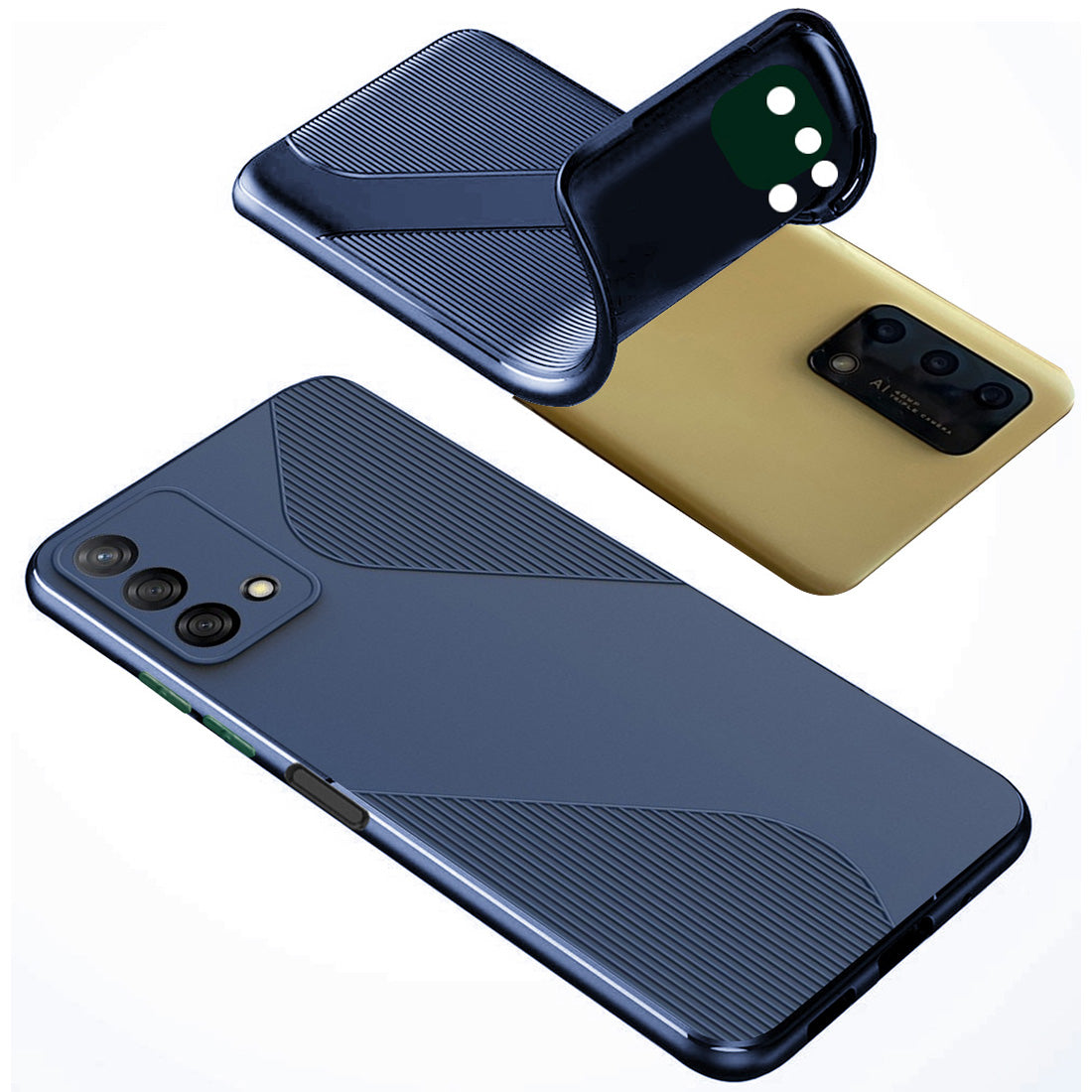 S-Style Matte TPU Back Cover for Oppo F19s
