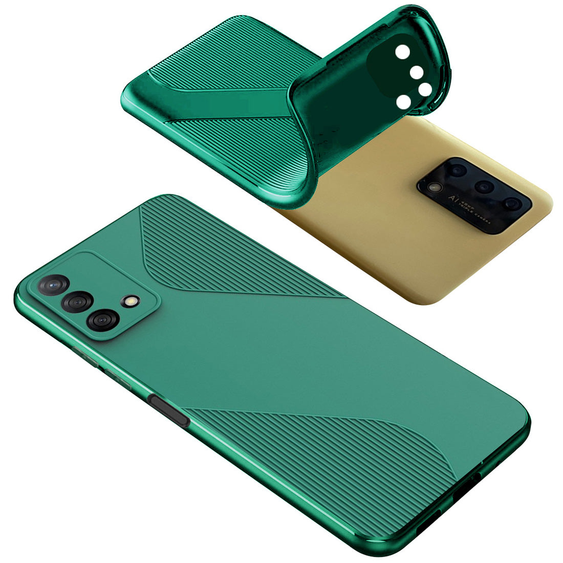 S-Style Matte TPU Back Cover for Oppo F19s