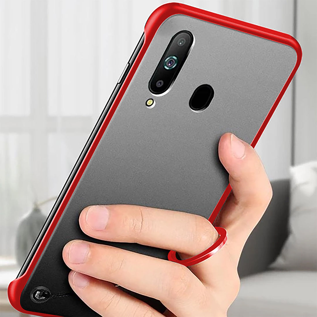 Frameless Transparent Hard PC Back Cover for Samsung Galaxy M30