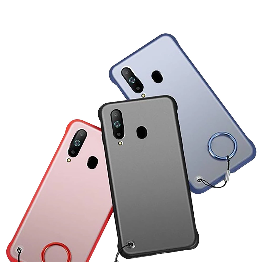 Frameless Transparent Hard PC Back Cover for Samsung Galaxy M30