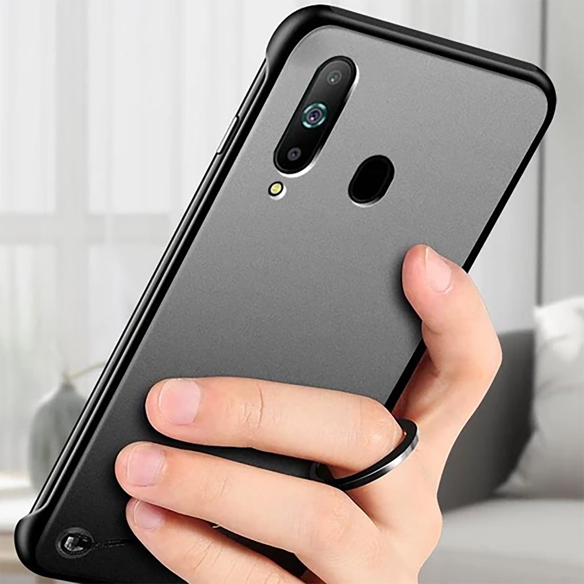 Frameless Transparent Hard PC Back Cover for Samsung Galaxy M40