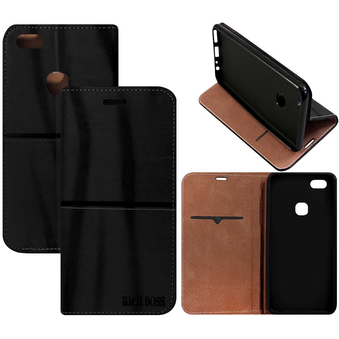 Kickstand Flip Cover for Vivo Y81