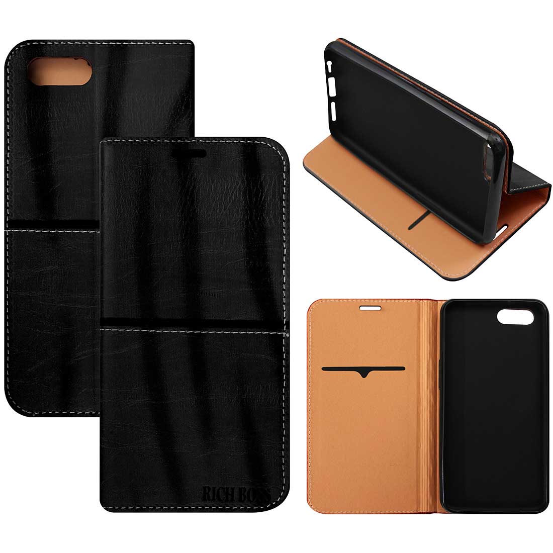 Kickstand Flip Cover for Realme C1