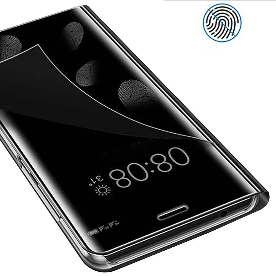Mirror Flip Cover for Oppo F9 Pro