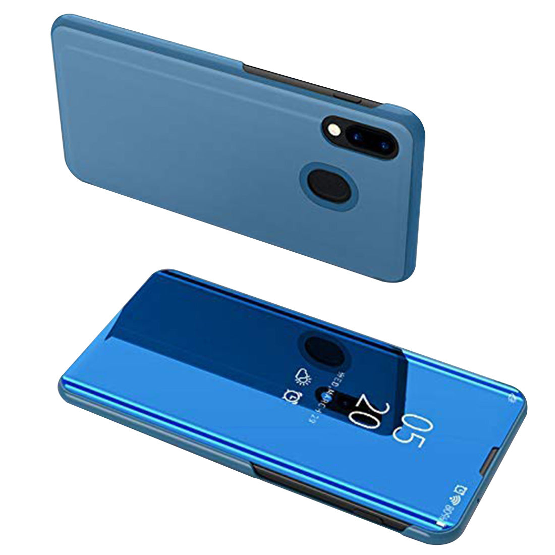 Mirror Flip Cover for Samsung Galaxy M20