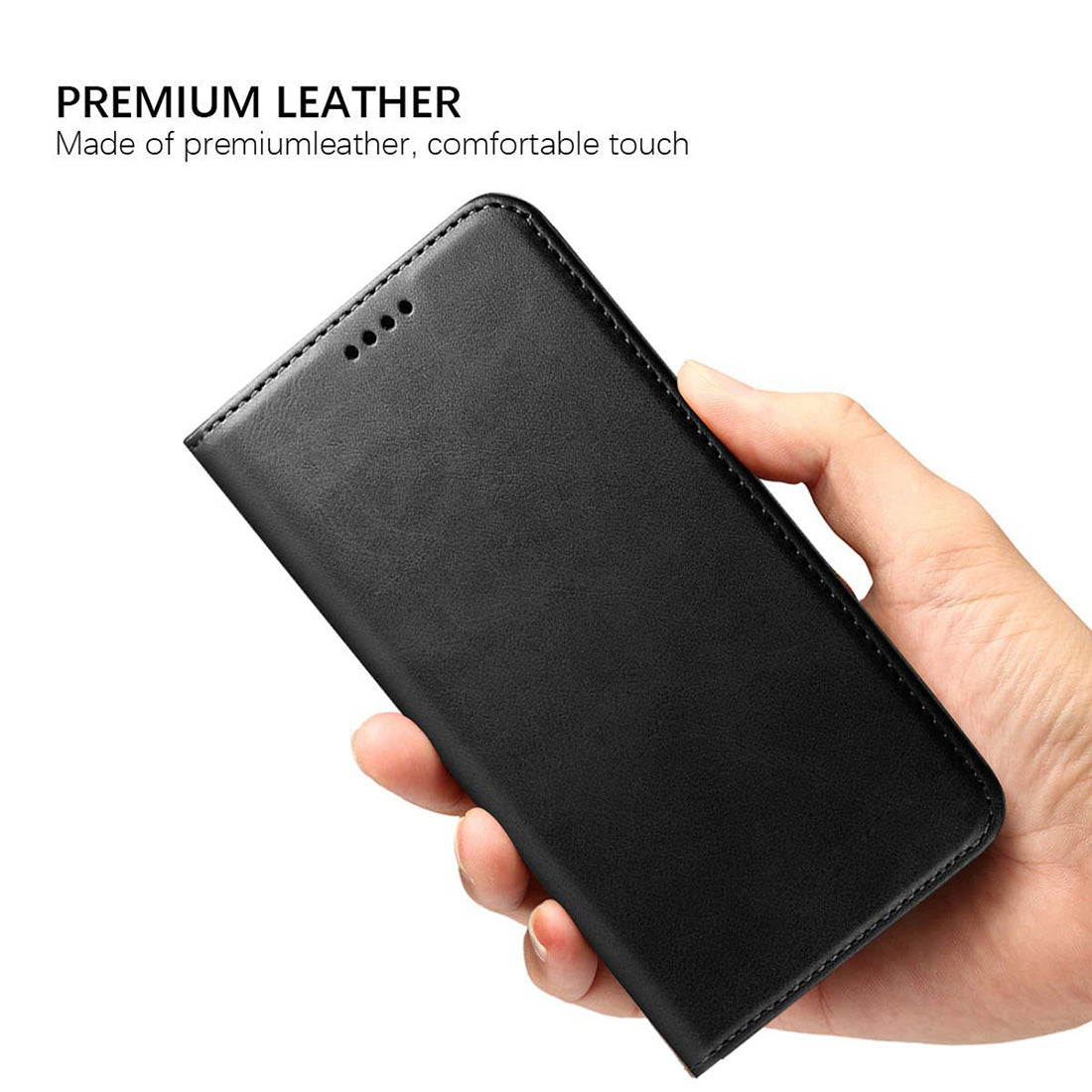 Premium Wallet Flip Cover for Mi Redmi Note 5 Pro