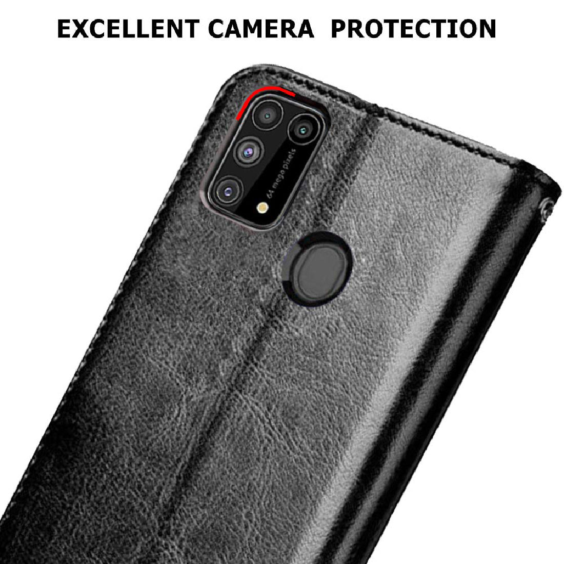 Premium Wallet Flip Cover for Samsung Galaxy A31 4G