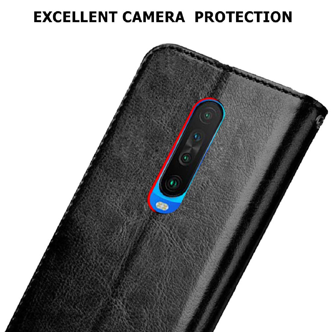 Premium Wallet Flip Cover for Poco X2 / Mi Redmi K30