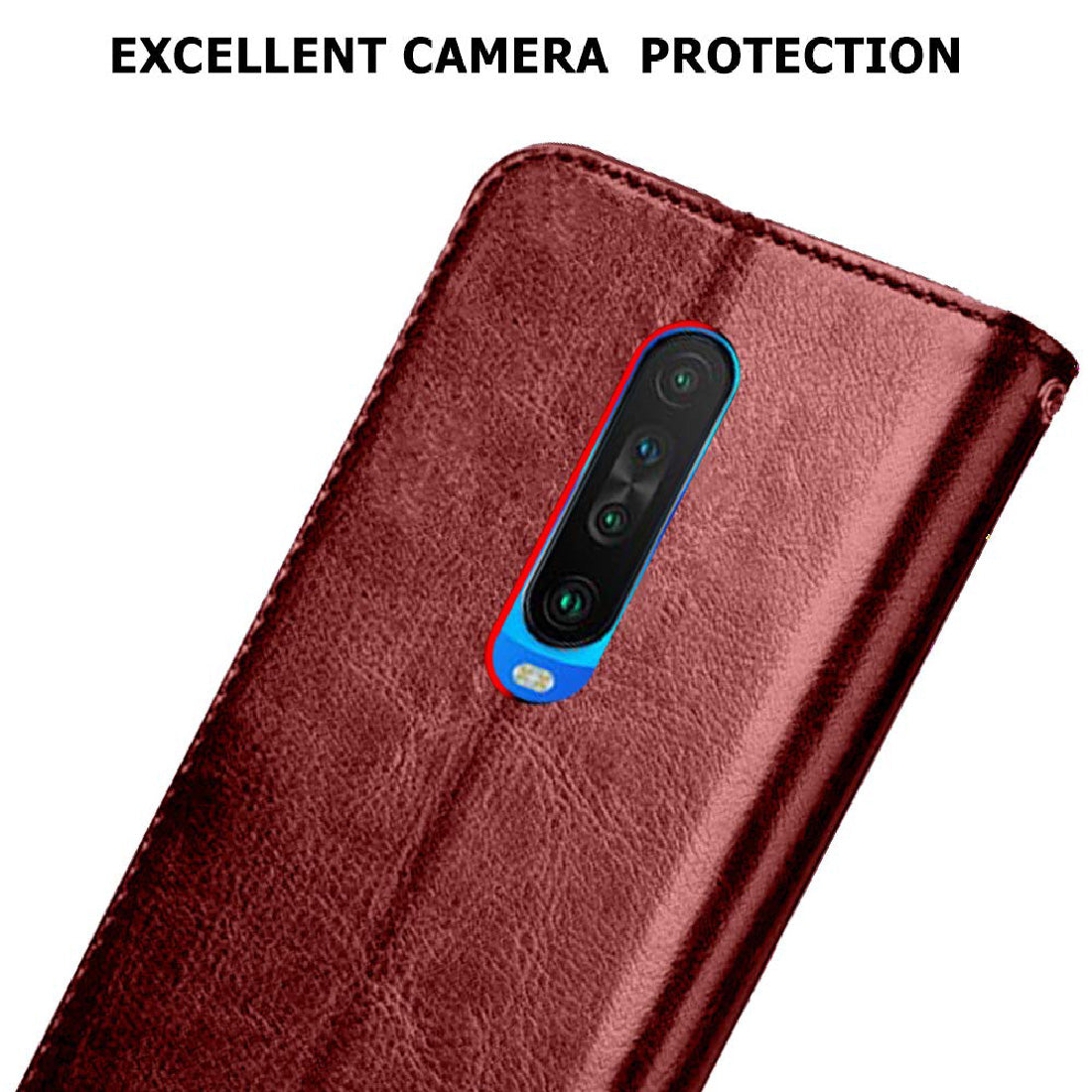 Premium Wallet Flip Cover for Poco X2 / Mi Redmi K30
