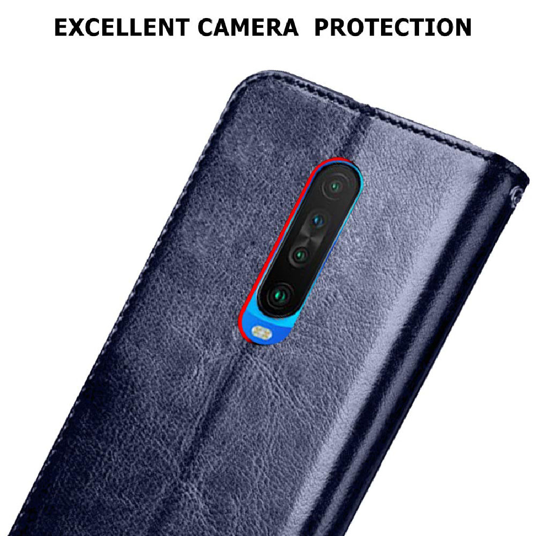 Premium Wallet Flip Cover for Poco X2 / Mi Redmi K30
