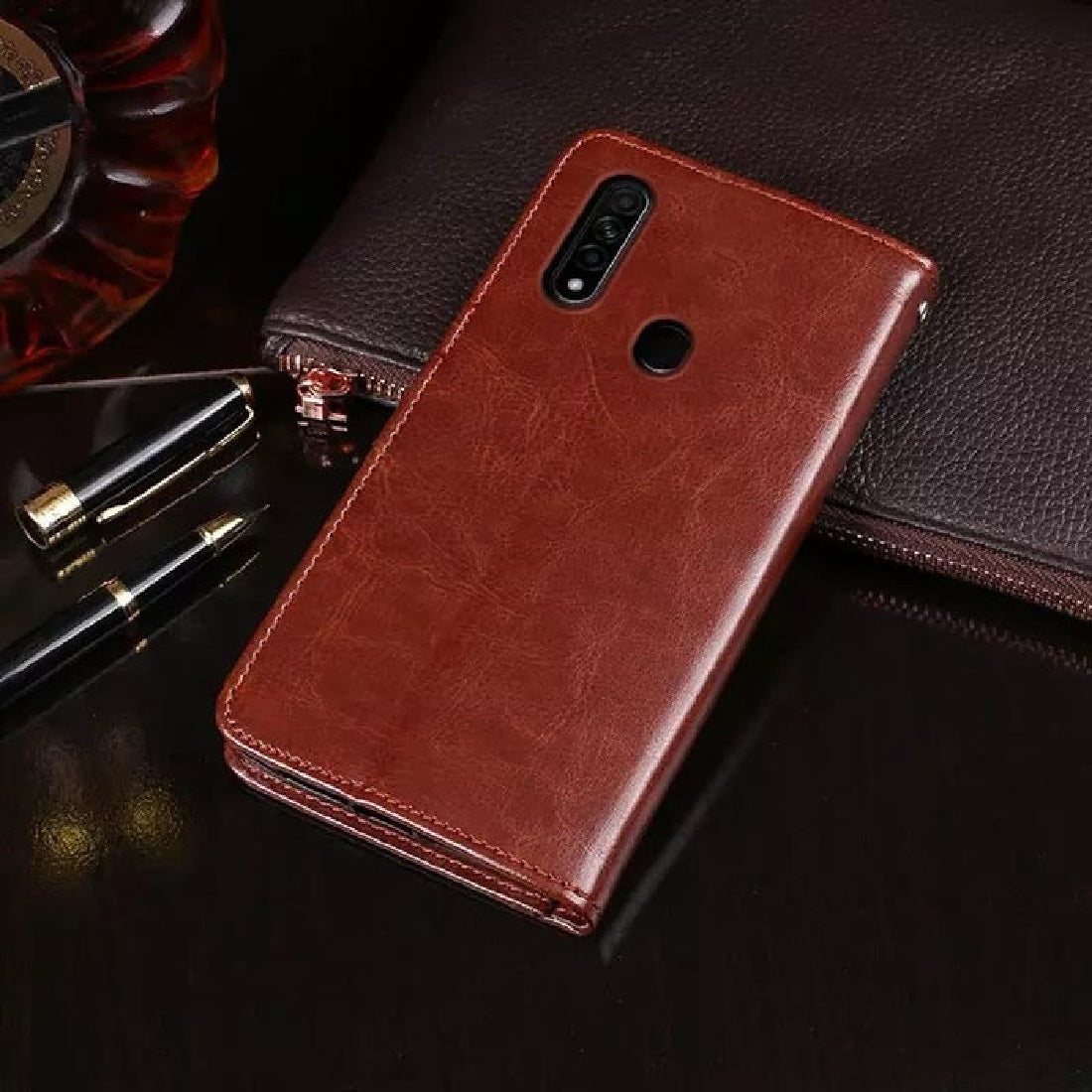 Premium Wallet Flip Cover for Oppo A31 / Oppo A8