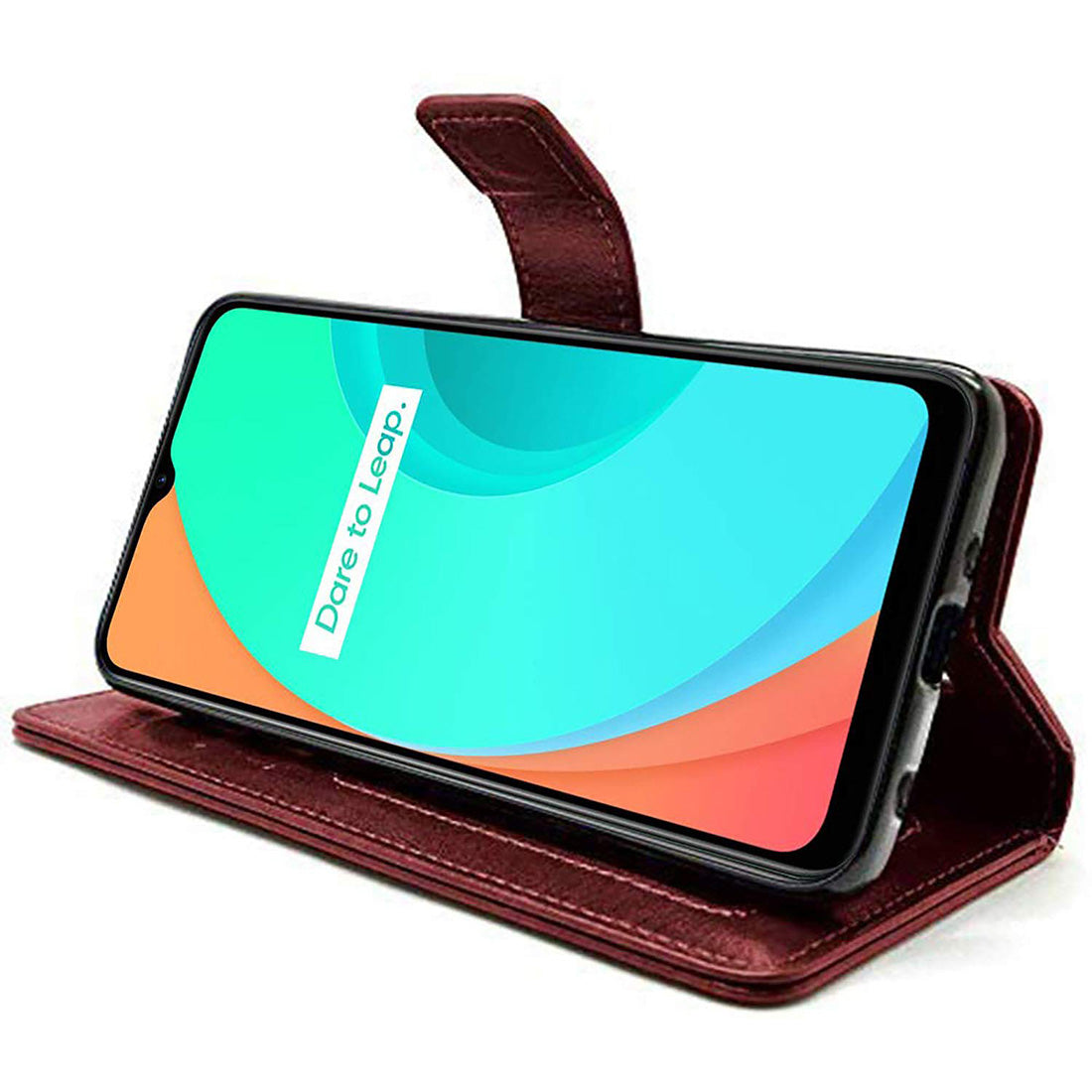 Premium Wallet Flip Cover for Realme C11