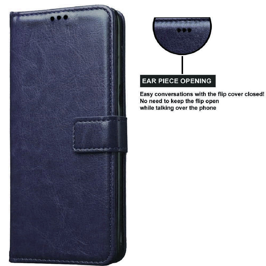 Premium Wallet Flip Cover for Vivo Y30 4G / Y50 4G