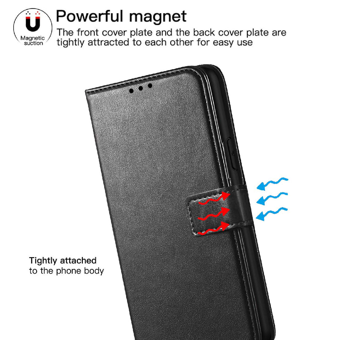 Premium Wallet Flip Cover for Realme C15