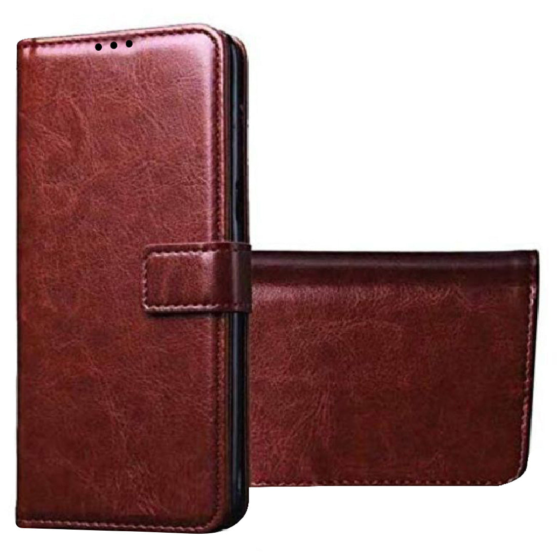 Premium Wallet Flip Cover for Realme C15