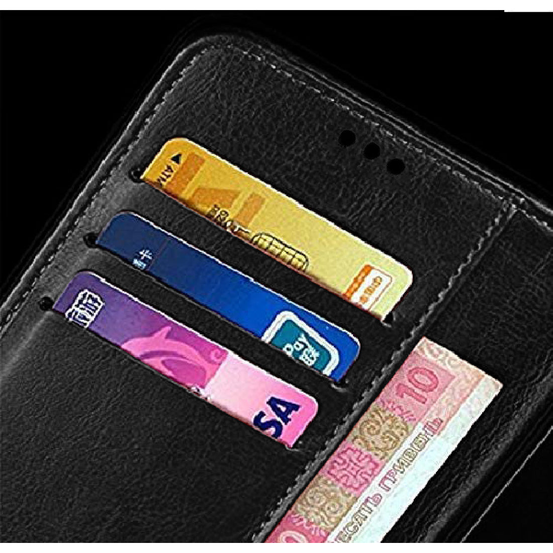 Premium Wallet Flip Cover for Samsung Galaxy M01 Core / A01 Core