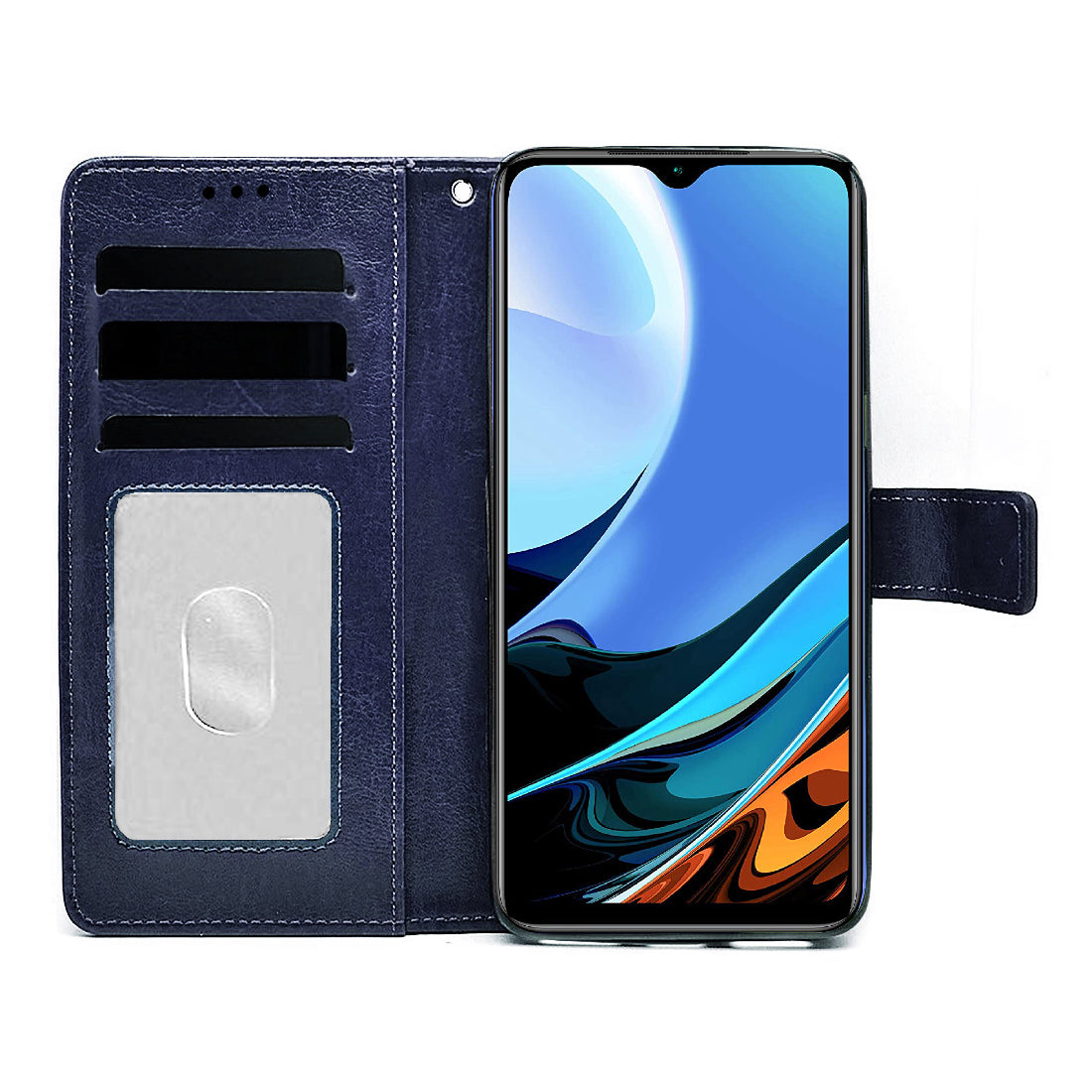 Premium Wallet Flip Cover for Mi Redmi 9 Power / Poco M3