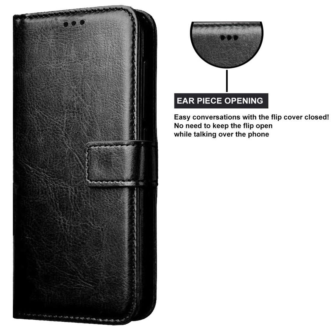 Premium Wallet Flip Cover for Samsung Galaxy A02 / M02