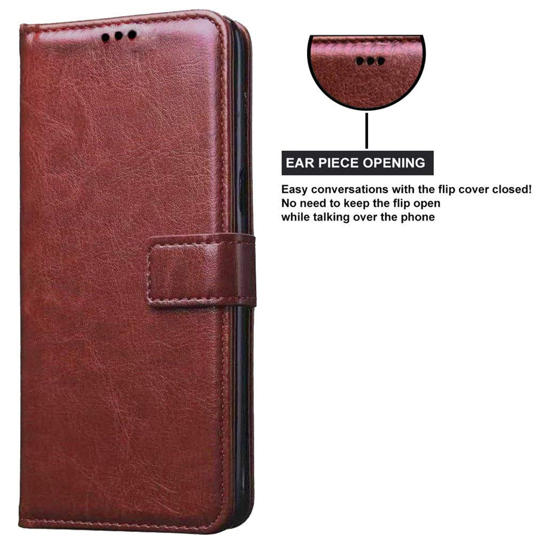 Premium Wallet Flip Cover for Samsung Galaxy A02 / M02